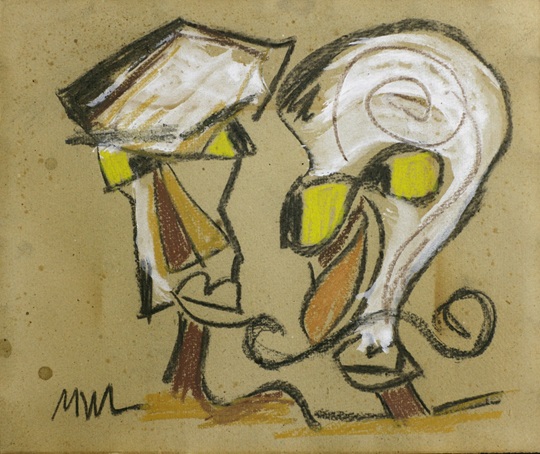 Melchior Winter-Langhagen Künstler Art brut 1908 -1969