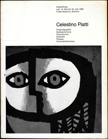Clestino Piatti Maler Grafiker Illustrator Künstler Ausstellungskatalog