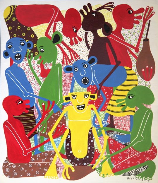 Matindiko Sayuki Künstler Maler Tanzania Dar-es-Salaam 1963-2011