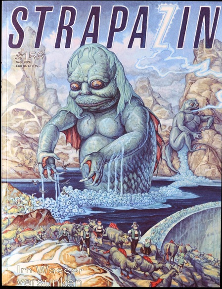 titelblatt strapazin magazin monster wassermonster versunkene Welten