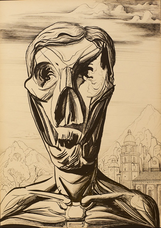 max von moos Maler künstler grafiker Luzern surrealismus