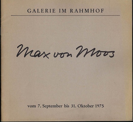 Max von Moos Maler, Künstler, Surrealist 1903-1979 Luzern