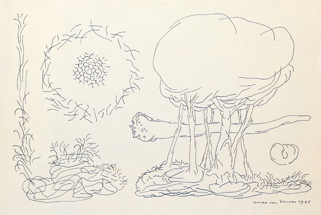 Max von Moos Maler, Künstler, Surrealist 1903-1979 Luzern