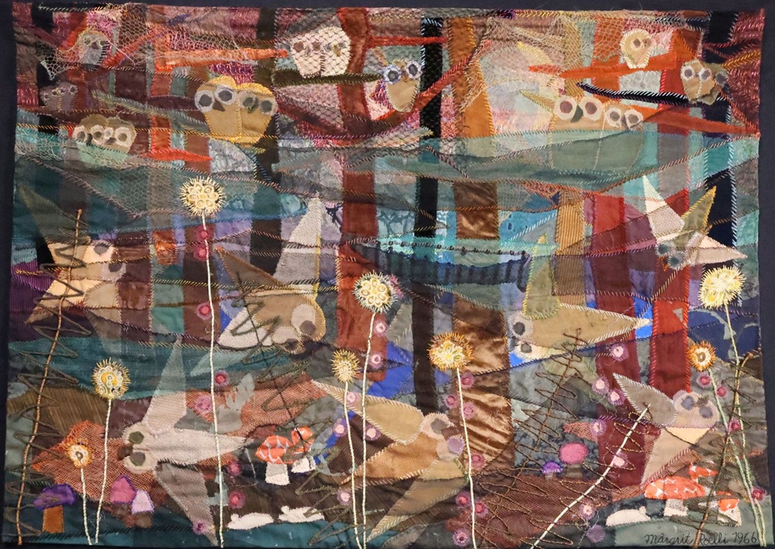 Margrit Roelli Bildteppich Textilkunst Quilt Illustratorin Künstlerin Gestalterin