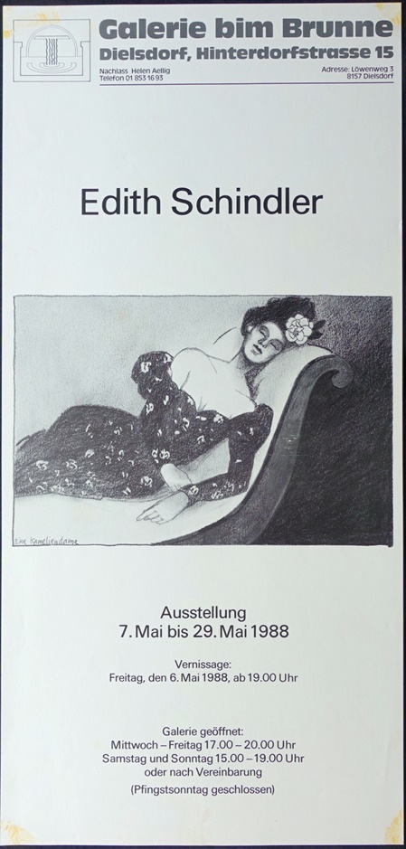 Edith Schindler Künstlerin Malerin Gestalterin Illustratorin *1940